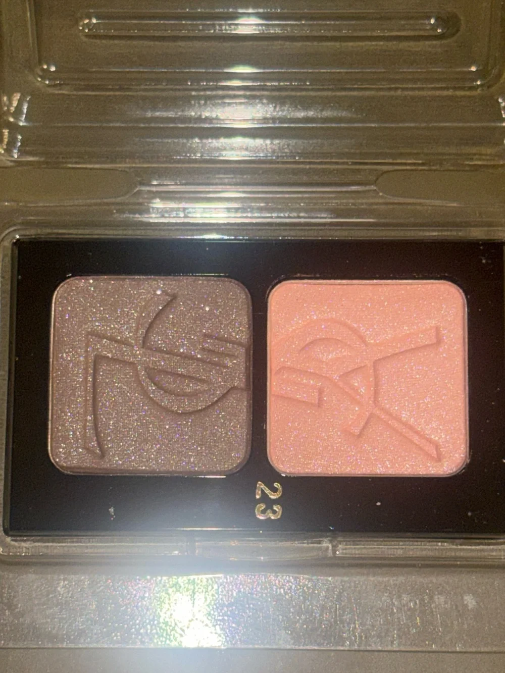 Yves Saint Laurent OMBRES DUOLUMIÈRES EYE SHADOW DUO #23 Net Wt. 0.09 oz. 2,8 g
